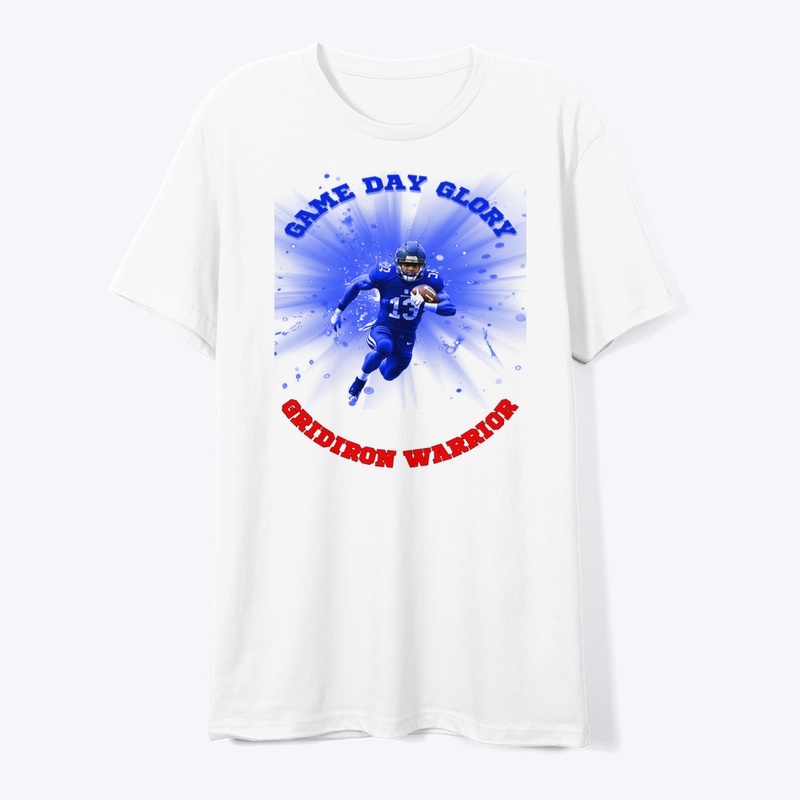 Game day Glory. Blue &amp; Red.
