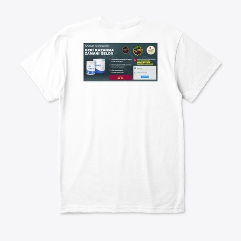 Fatimatin White T-Shirt Back