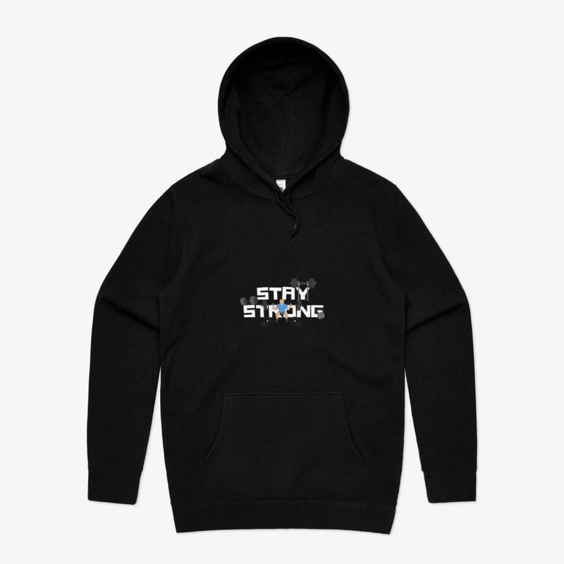 Stay strong tshirt for gym 