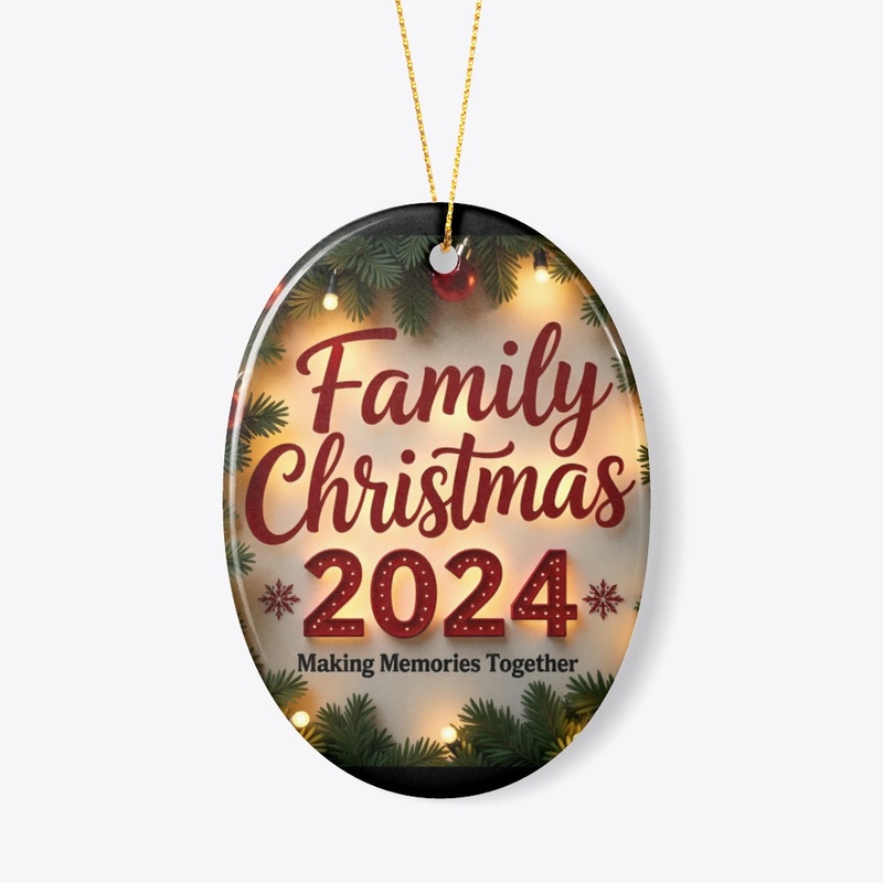Family Christmas 2024 Premium Hoodie
