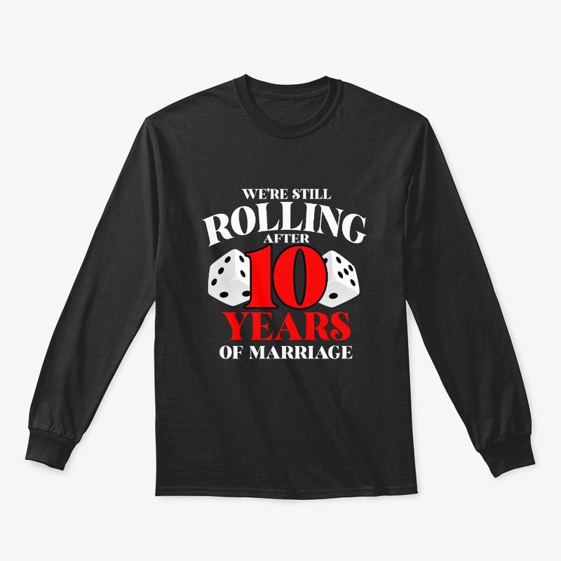 Couples Married 10 Years Funny  T-shirts