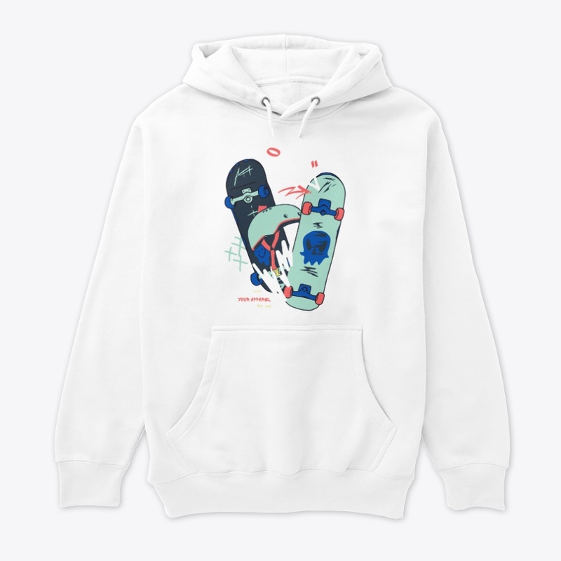 Skate & Create Stylish Tees and Hoodies