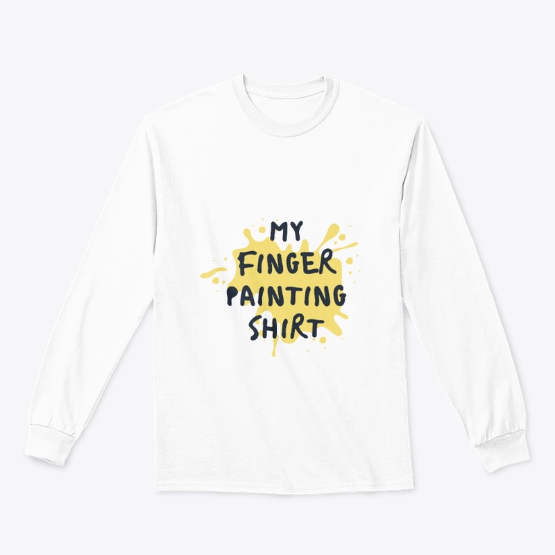 my finger painting shirt 