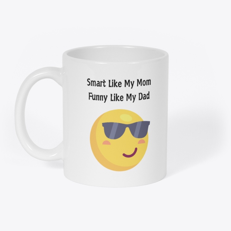 Smart & Funny Parents Ceramic Mug, 11oz