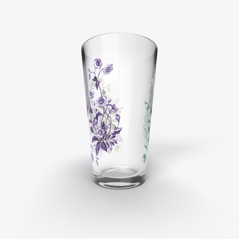 3 clor Flower Mug