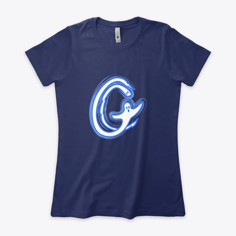 Ghost Crusaders Rock Star Blue Logo
