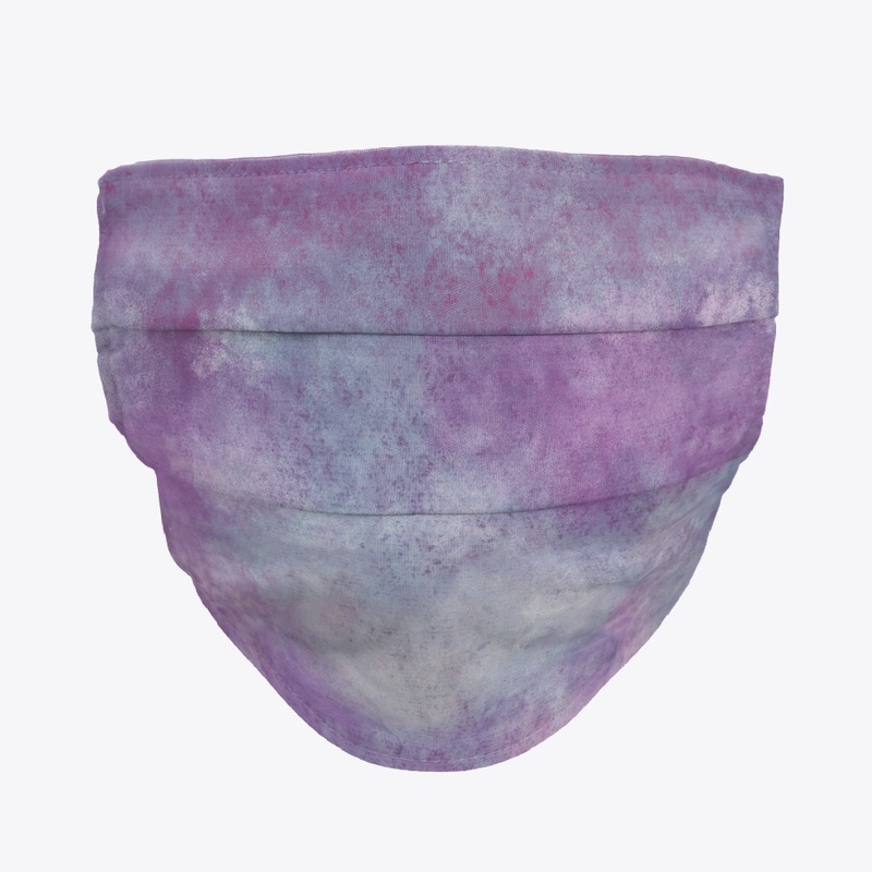 OLD PURPLE CLOTH FACE MASK
