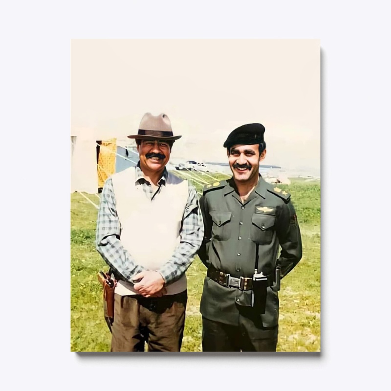 Saddam Hussein & Abid Hamid Mahmud