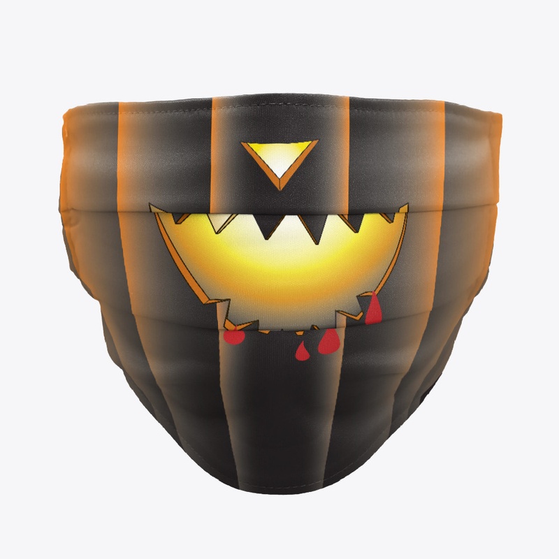 Jack o lantern Pumpkin Face Mask 7