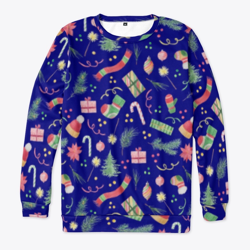 Xmas Gifts Scene Ugly Christmas Jumper