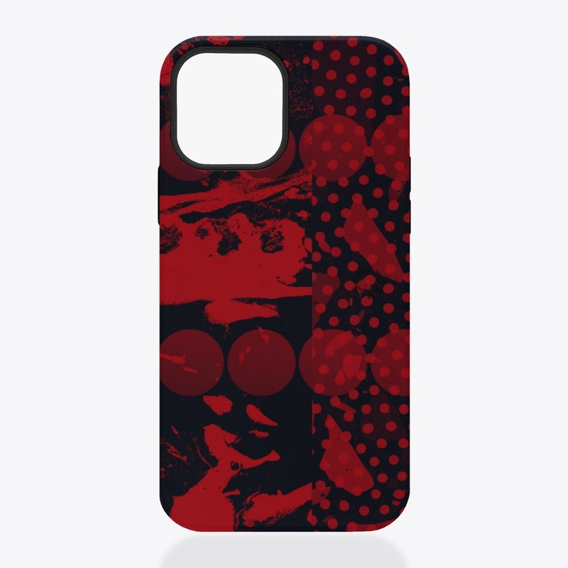Beautiful Red and Black Abstract 