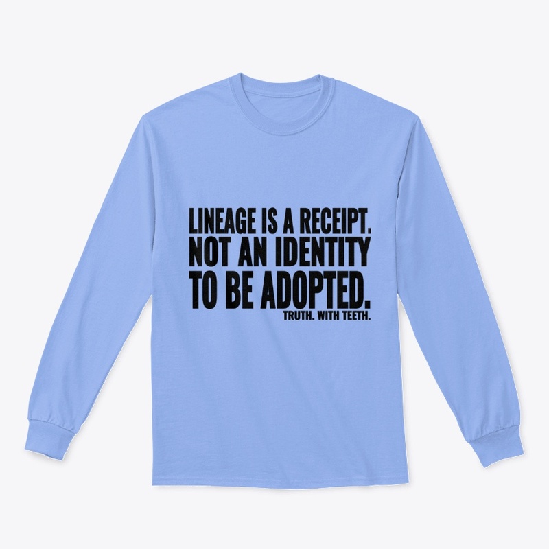 Lineage Is A Receipt