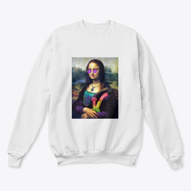 Mona lisa hippie tee