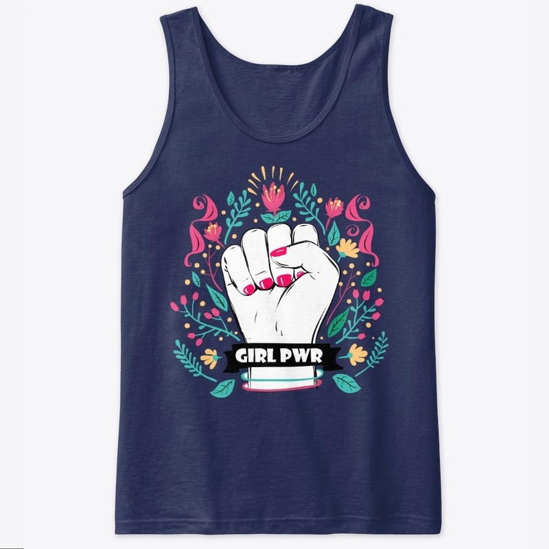 Feminism Girls Power T-shirt Designs 