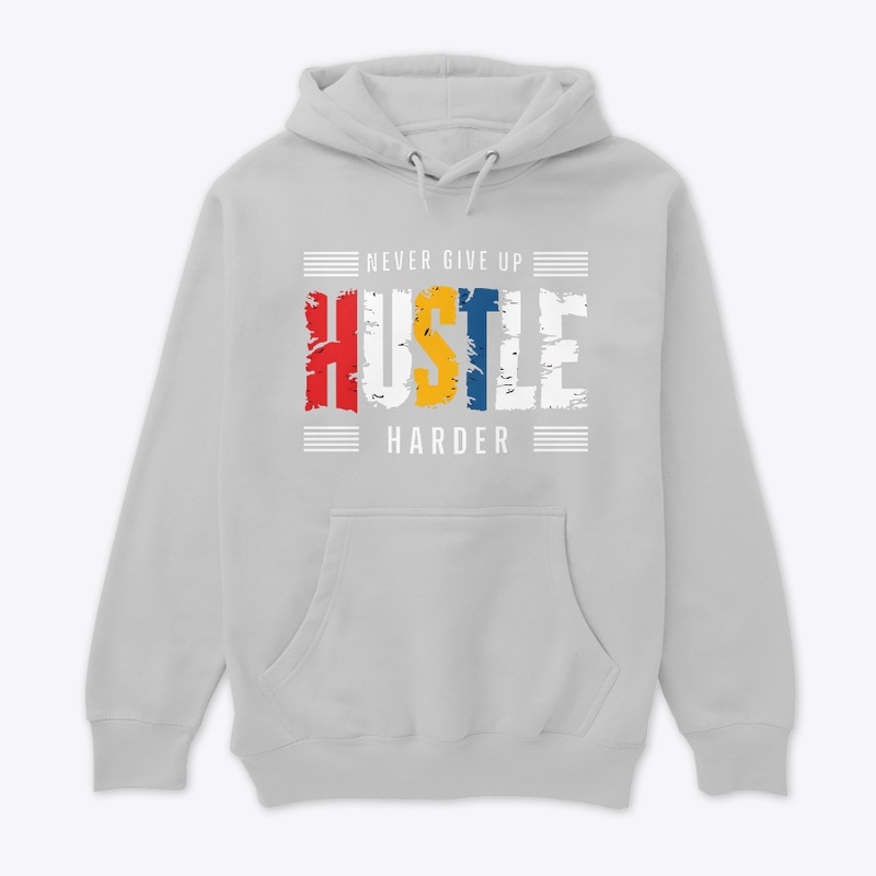 Hustle harder new t-shirt design 