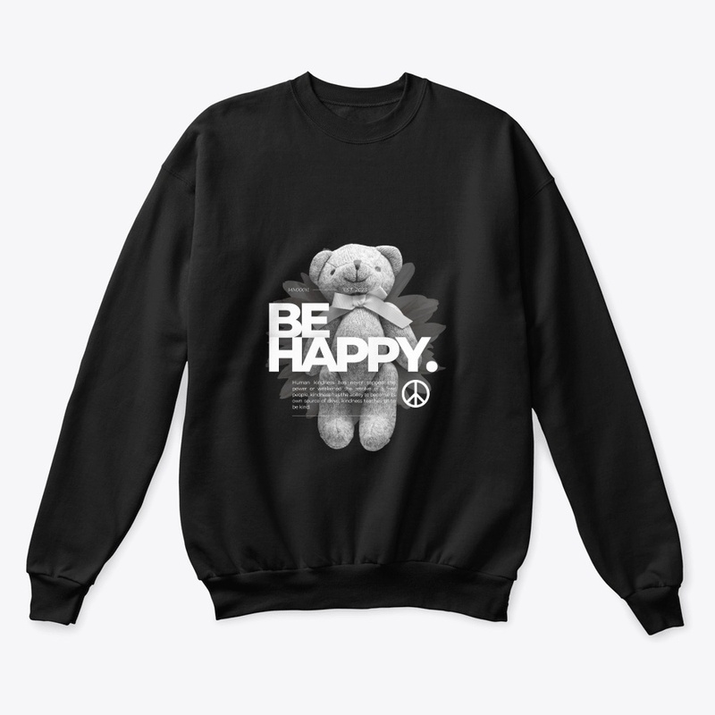 Black White Aesthetic Be Happy