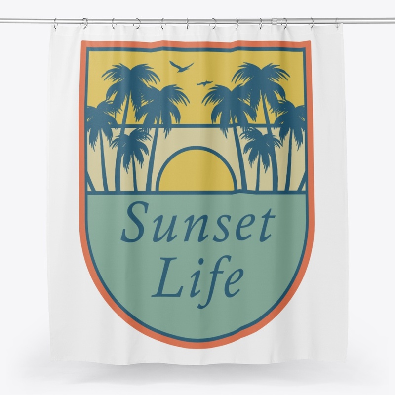 Sunset Life Beach Palms