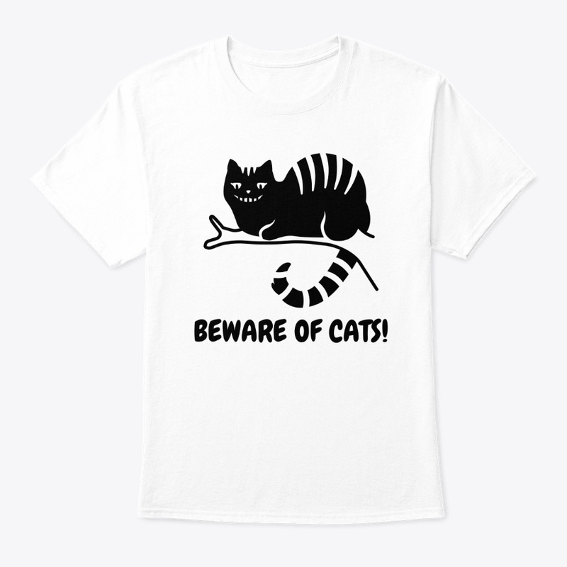 Funny Beware Of Cat