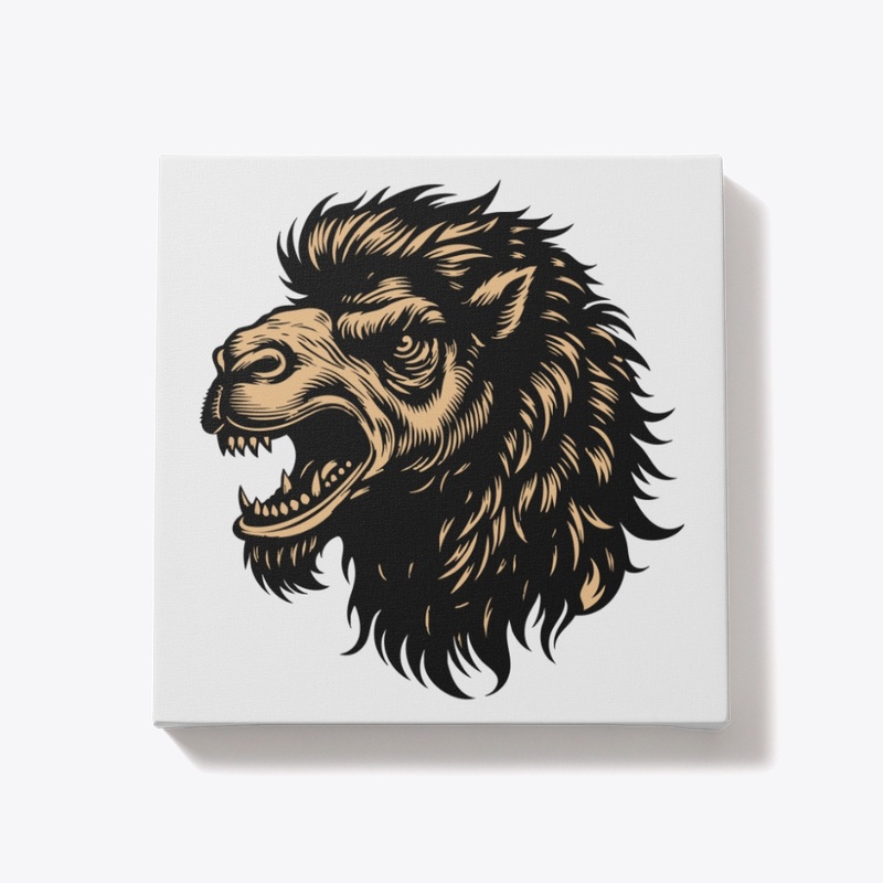 Intense Camel Illustration