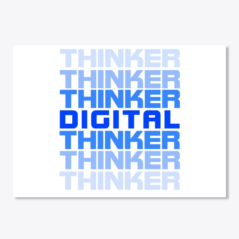 Digital thinker word list