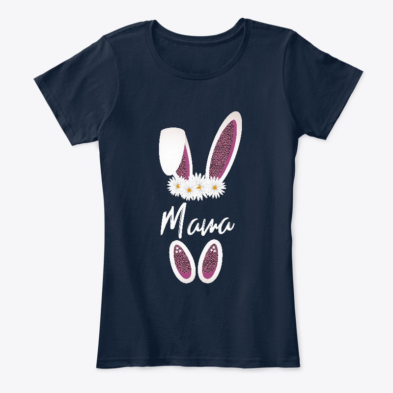 Cute Bunny Mama Easter Day Outfit
