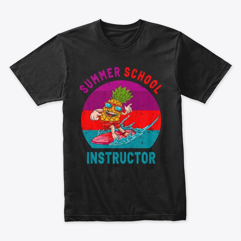 Summer School Instructor Surfing