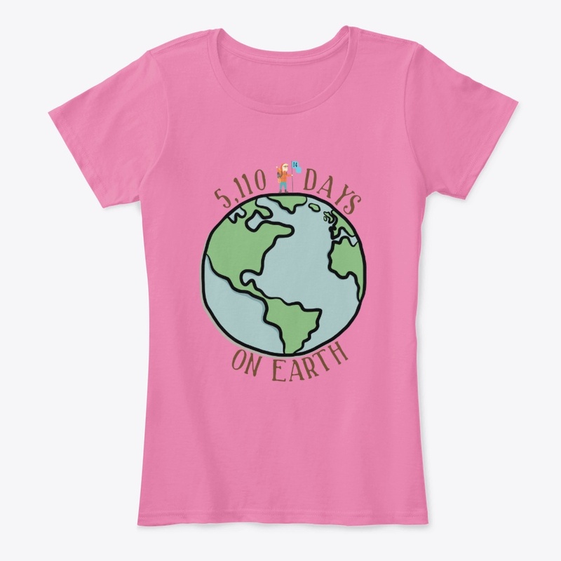 14 Years Old - 5,110 Days on Earth Shirt