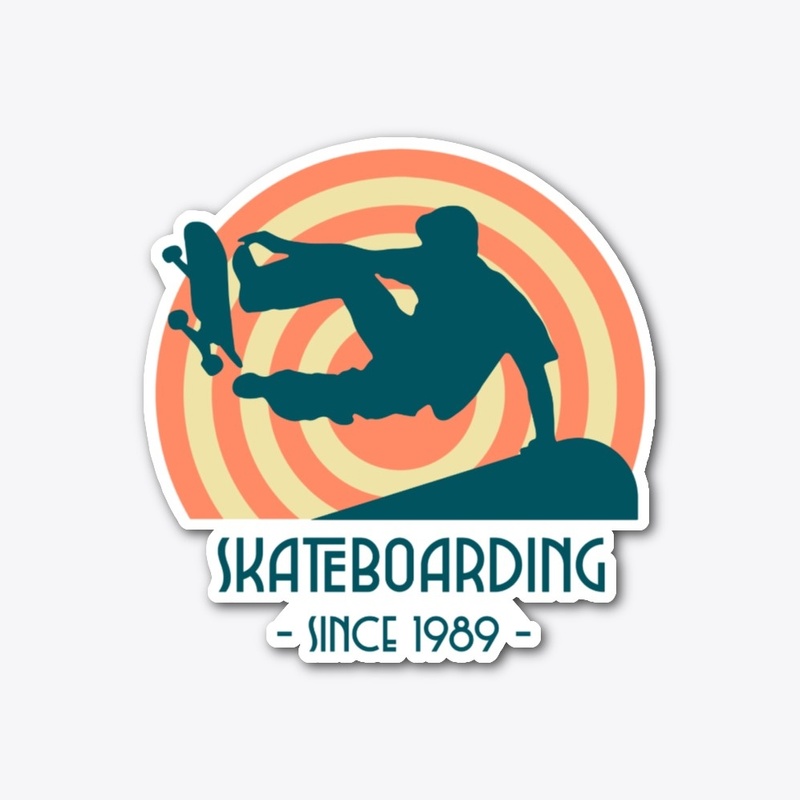 Skateboarding since 1989