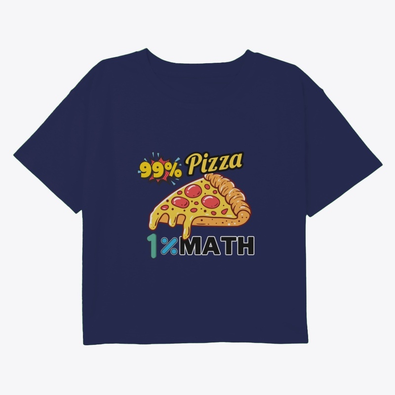 99% Pizza, 1% Math – Funny Food & School