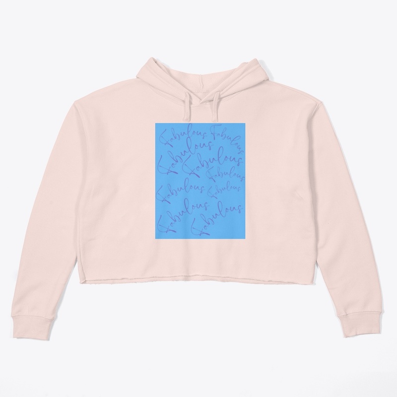 BLUE CURSIVE FABULOUS