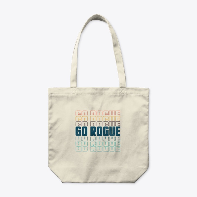Go Rogue colorful retro vintage 