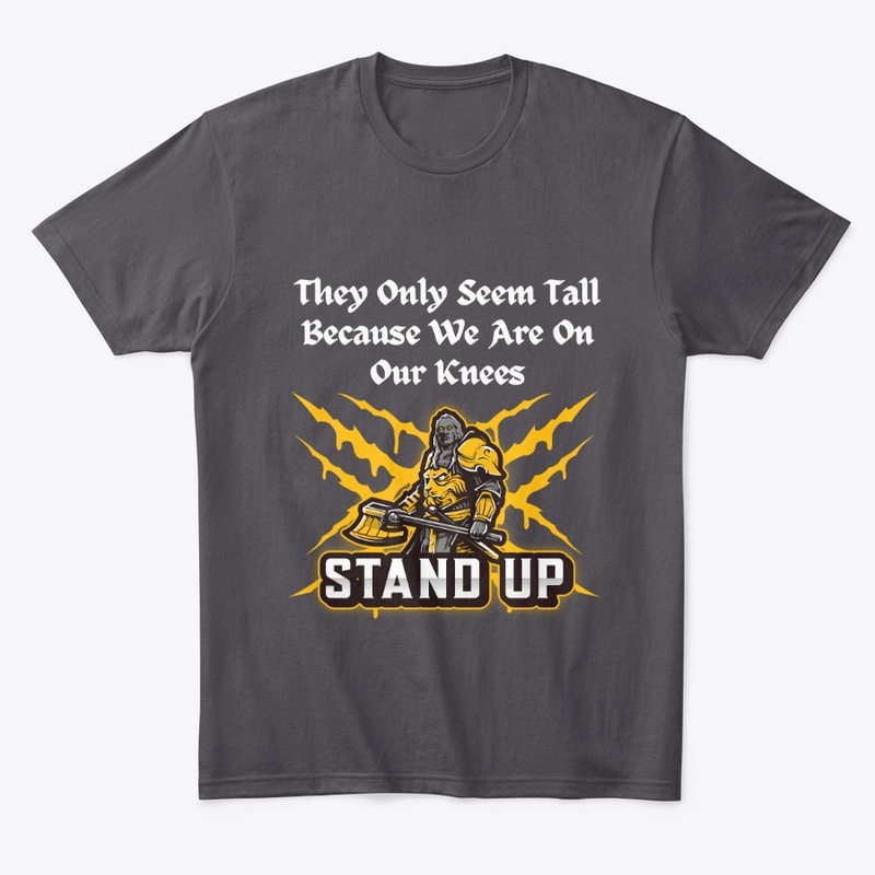 Off our knees stand up