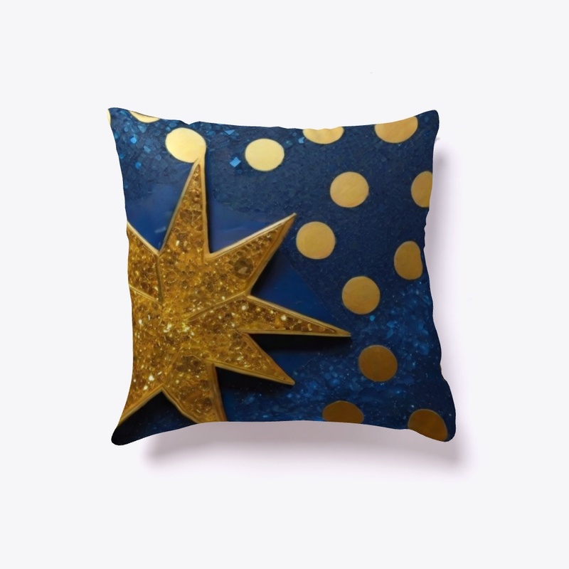 Shining blue star