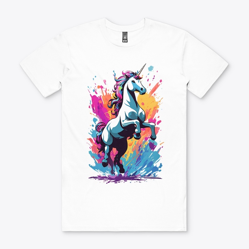 a silhouette of a unicorn