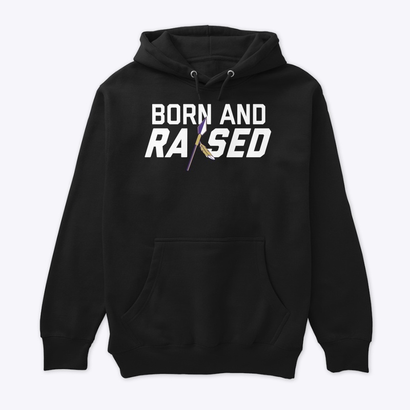 Born and Raised - Premium Unisex Hoodie