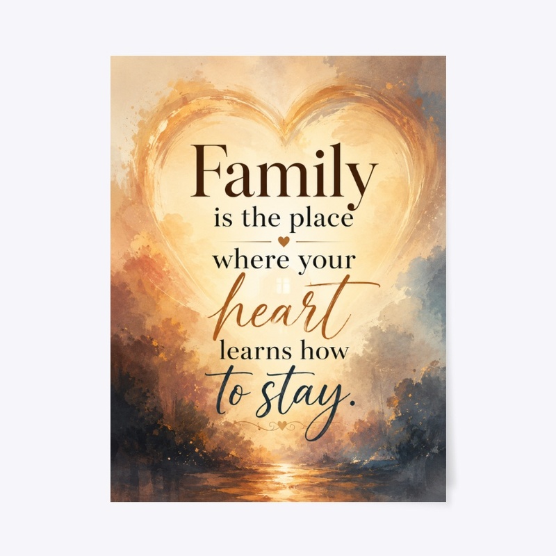 Family Is Where The Heart Stays