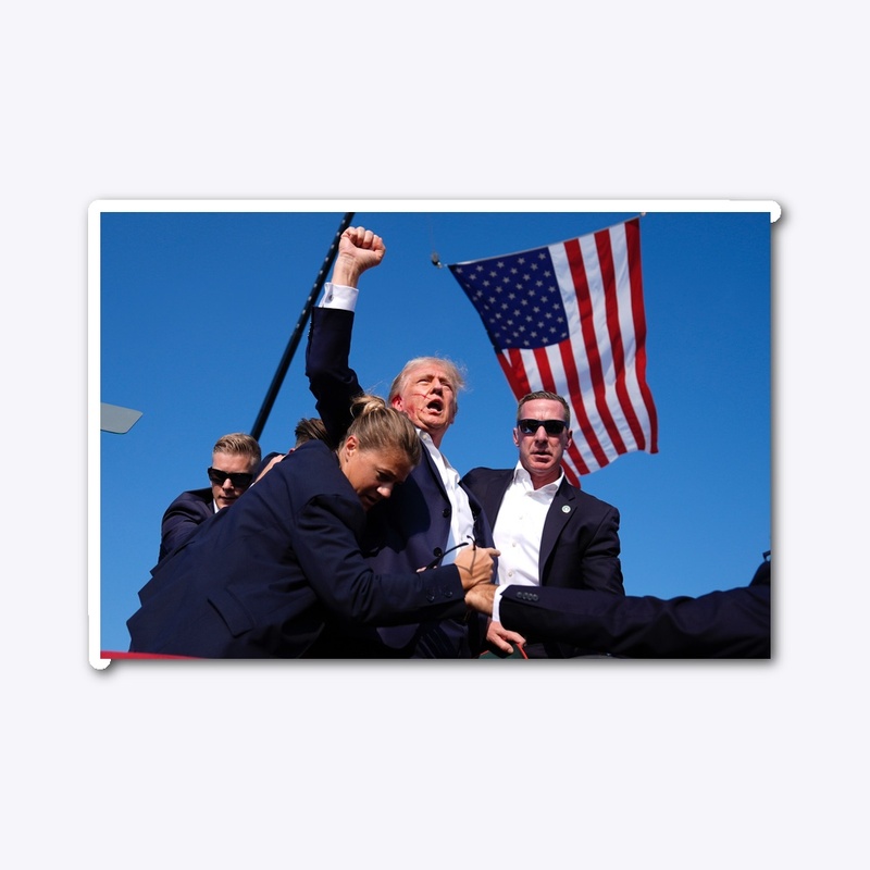 Trump “fight” picture