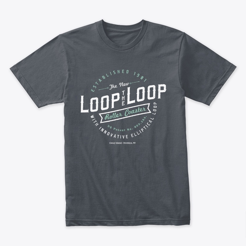 Loop The Loop Vintage Retro Logo