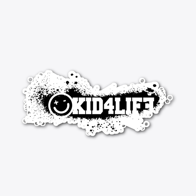 K4L SPATTER DIE CUT STICKER
