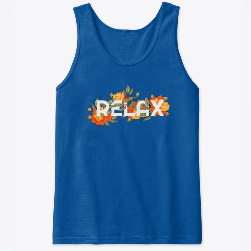 Relax Floral Graphic Long Sleeve Tee