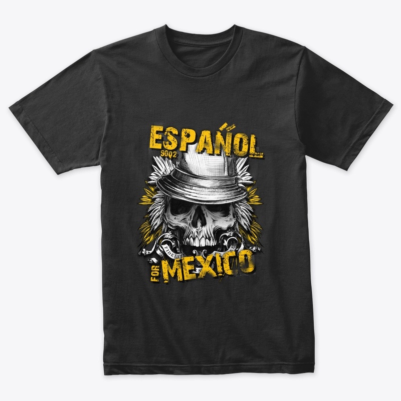 Craze Uk | Espanol for Mexico Skull Tees