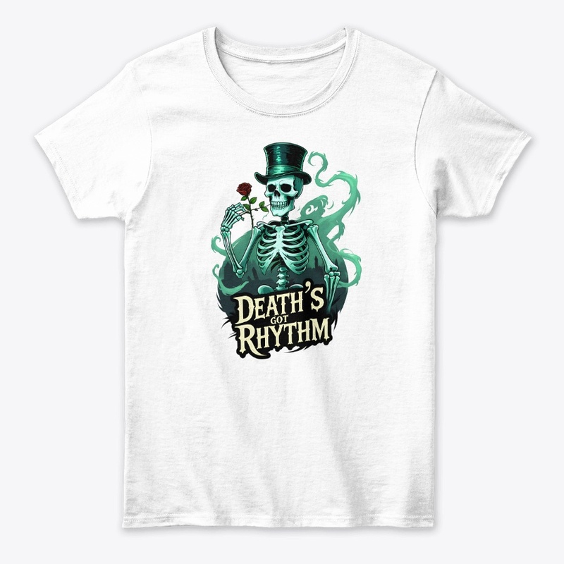 Skeleton’s Mocking Dance Horror Design