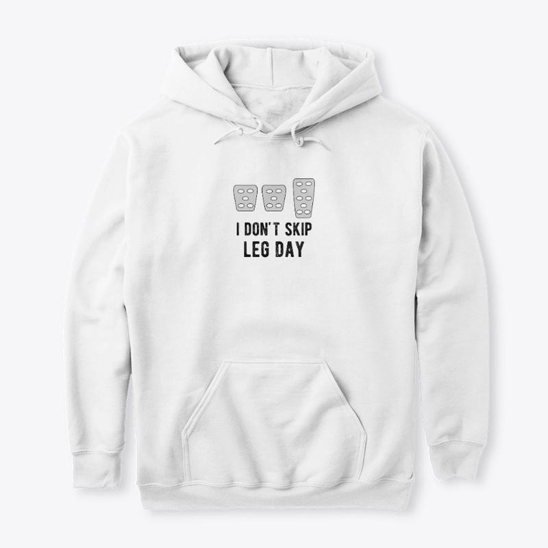 I Dont Skip Leg Day Funny Manual