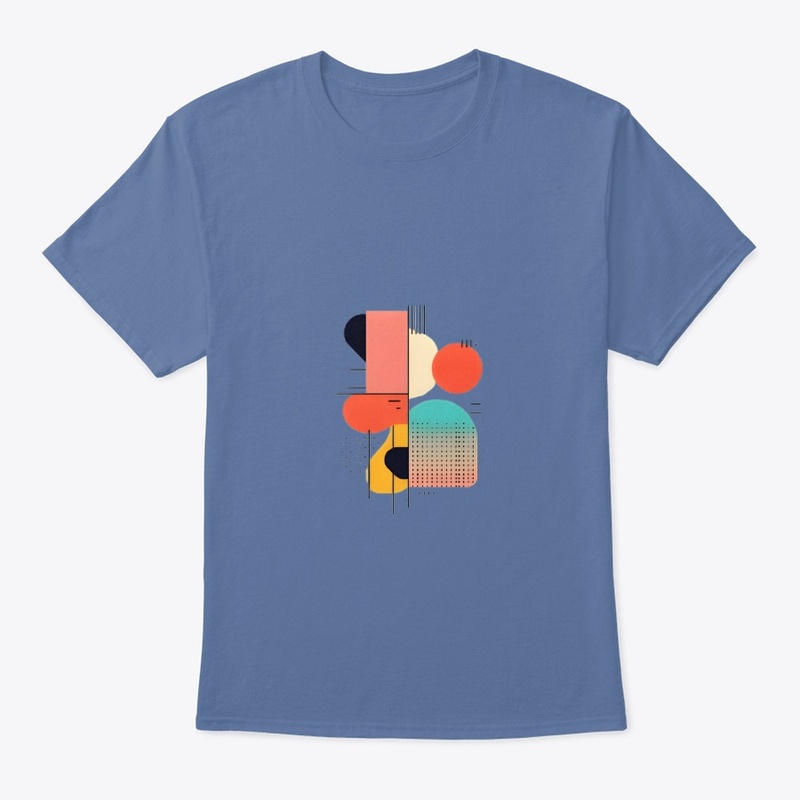 Minimalist graphic casual T-shirt design