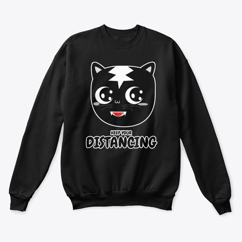 i love cat meow Keep your distance