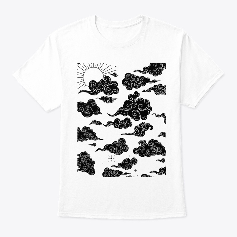 black clouds with dargon