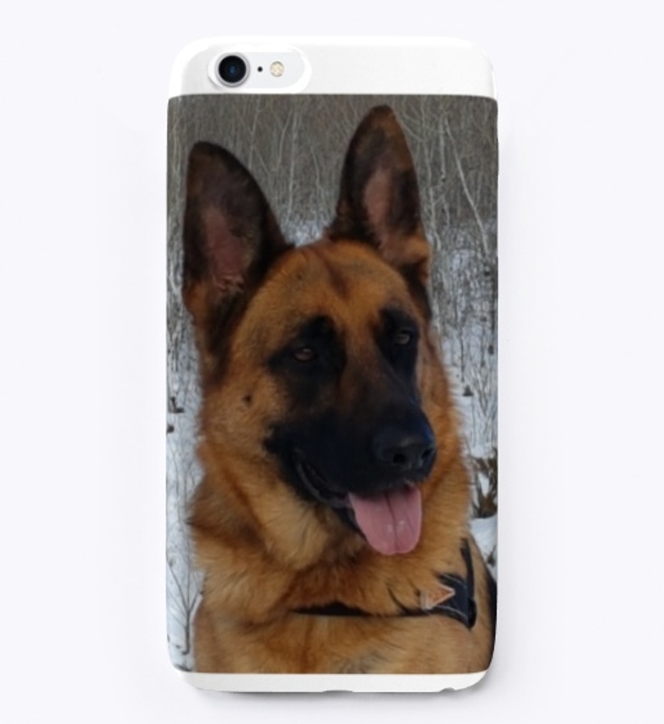 German Shepherd dog mug