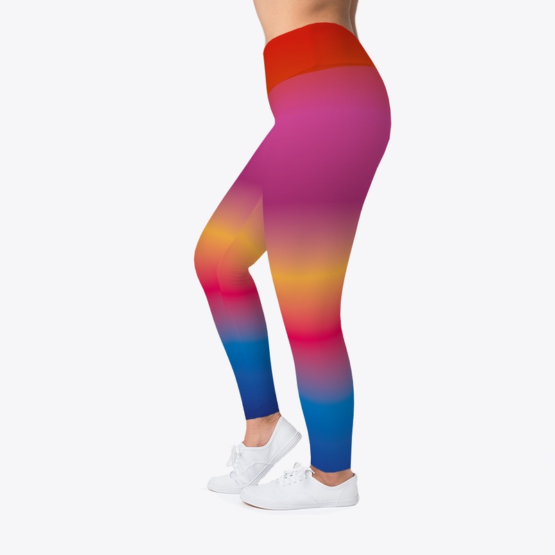 Paint splatter leggings