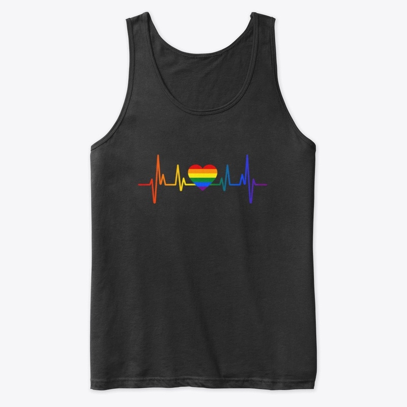 LGBT Gay Pride Heartbeat