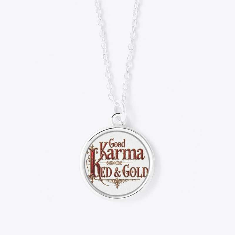 Good Karma wears Red and Gold